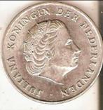 Nederlandse Antillen, 1 gulden, 1964, zilver, Zilver, 1 gulden, Ophalen of Verzenden, Koningin Juliana