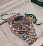 Rolex Datejust Rose Choco, Sieraden, Tassen en Uiterlijk, Horloges | Heren, Staal, Staal, Polshorloge, Nieuw