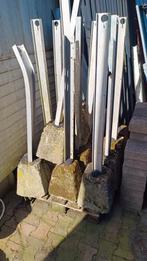 Weideafzetting: 15 Aluminium Palen met Poeren, Ophalen