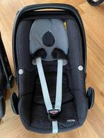 Maxi cosi Pearl en Pebble plus FamilyFix, Ophalen, Gebruikt, 9 t/m 18 kg, Verstelbare rugleuning