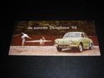 Renault, de nieuwe Dauphine 1964, Ophalen of Verzenden, Gelezen, Renault