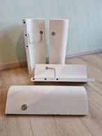 Auping auronde poten 34cm, Ophalen, Gebruikt, Wit, Tweepersoons