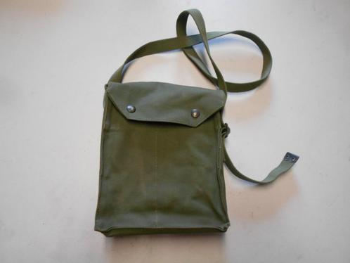 Draagtas canvas leger, Verzamelen, Militaria | Algemeen, Landmacht, Nederland, Ophalen of Verzenden