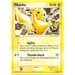 Pikachu, Hobby en Vrije tijd, Verzamelkaartspellen | Pokémon, Ophalen of Verzenden, Zo goed als nieuw, Losse kaart