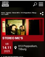 2 Tickets Stereo Mc"s, Twee personen