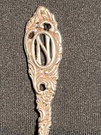 Vintage lepeltje N, Ophalen of Verzenden