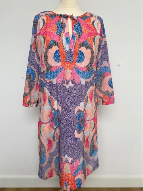 Julian June jurk, Kleding | Dames, Jurken, Zo goed als nieuw, Maat 38/40 (M), Onder de knie, Ophalen of Verzenden