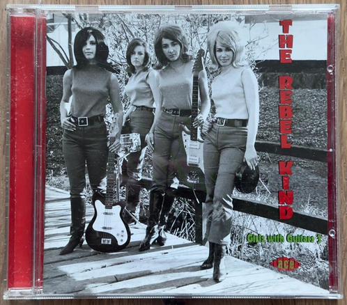 The rebel kind - Girls with guitars! - Verschillende.bands, Cd's en Dvd's, Cd's | Pop, Zo goed als nieuw, 1960 tot 1980, Ophalen of Verzenden