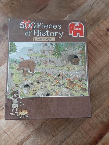 Jumbo Puzzel - 500 Pieces of History beschikbaar voor biedingen