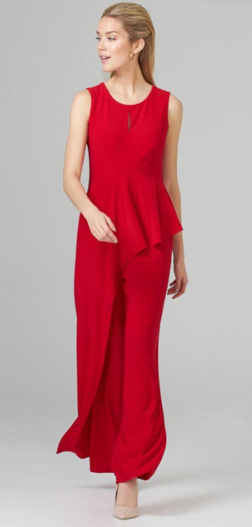 Joseph Ribkoff licht getailleerde prachtige jumpsuit mt 44, Kleding | Dames, Jumpsuits, Zo goed als nieuw, Maat 42/44 (L), Rood