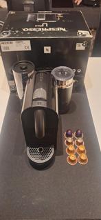 Magimix nespresso U&milk m130 zwart met melkopschuimer.., Witgoed en Apparatuur, Koffiezetapparaten, Ophalen of Verzenden, Zo goed als nieuw