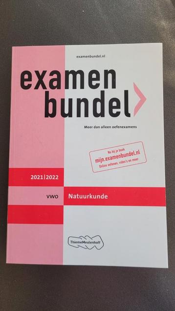Examenbundel vwo Natuurkunde 2021/2022 beschikbaar voor biedingen
