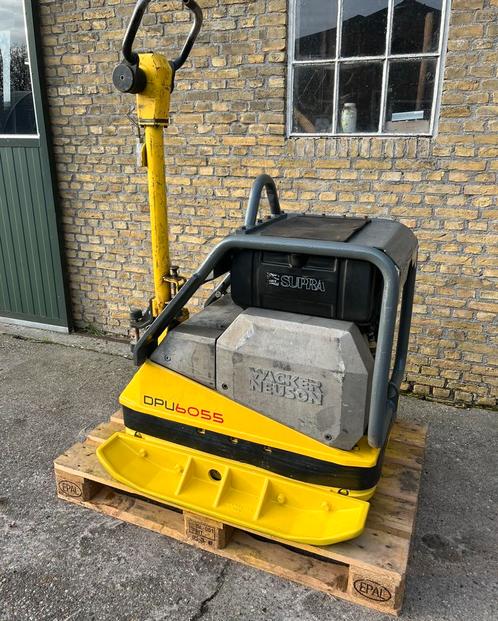Wacker DPU 6055 Trilplaat Diesel elektrisch gestart 6 TON, Tuin en Terras, Hand-tuingereedschap, Gebruikt, Overige soorten, Ophalen of Verzenden