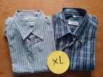 2x overhemd Canda C&A XL lange mouw, Halswijdte 43/44 (XL), Ophalen of Verzenden, Canda, Zo goed als nieuw
