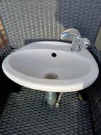 Wc fonteintje met Grohe kraan, Doe-het-zelf en Verbouw, Sanitair, Ophalen, Gebruikt, Wastafel