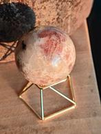 Zon met maansteen bol, Verzamelen, Mineralen en Fossielen, Ophalen of Verzenden
