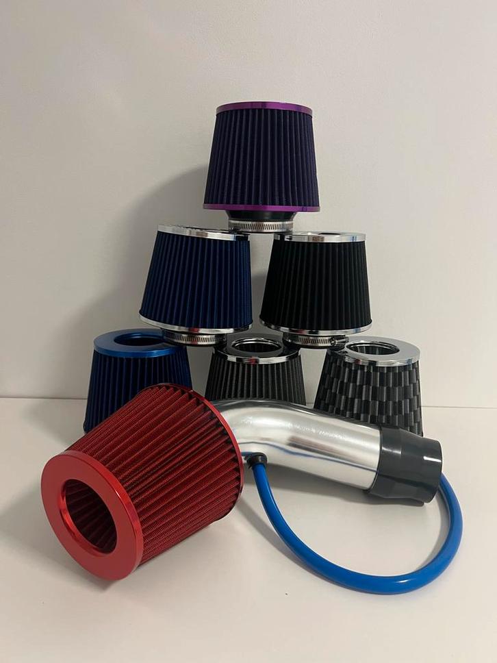 Open Luchtfilter Inlaat Set - Sportfilter Cold Air Intake, Auto diversen, Tuning en Styling, Ophalen of Verzenden