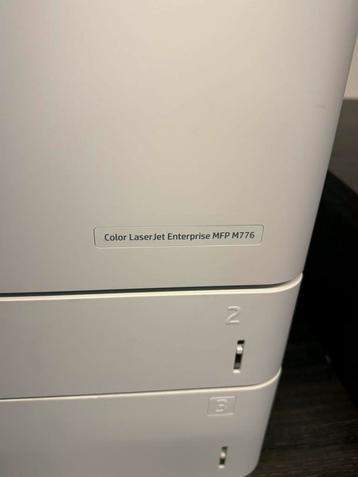 HP Color Laserjet Enterprise MFP M776 + 4 toners & papier beschikbaar voor biedingen