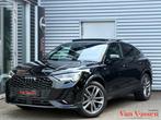 Audi Q3 35 TFSI 3x S-Line Sportback|Pano|Camera|Matrix|Sfeer, 12 maanden, 15 km/l, Euro 6, Leder en Stof