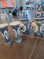 Prachtige delftsblauwe vazen en potten, Antiek en Kunst, Antiek | Vazen, Ophalen of Verzenden