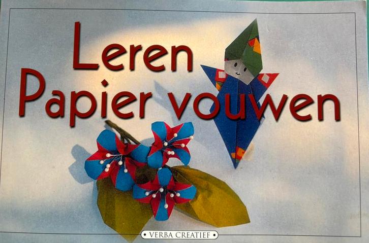 Leren papier vouwen (origami) Peter Kleinjans, Boeken, Hobby en Vrije tijd, Zo goed als nieuw, Ophalen of Verzenden