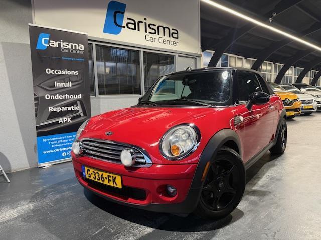Mini Mini 1.6 Cooper Cabrio Cruise|Airco|Leder, Auto's, Mini, Bedrijf, Te koop, Cabrio, ABS, Airbags, Airconditioning, Boordcomputer