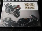 Folder Norton F1 JPS F1 Sport (wankelmotor), Motoren, Verzenden, Overige merken
