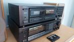 Stereo toren  ONKYO HI FI  verstreker+ cassette deck, Ophalen of Verzenden, Zo goed als nieuw, Overige merken