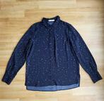 Donkerblauwe blouse met witte sterren, Mango Suit maat S, Kleding | Dames, Maat 38/40 (M), Mango, Blauw, Ophalen of Verzenden