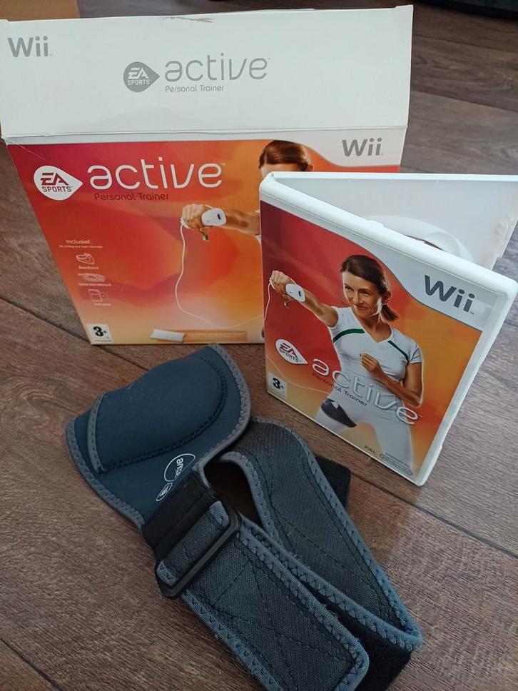 Wii Active set, Spelcomputers en Games, Games | Nintendo Wii, Zo goed als nieuw, Sport, 1 speler, Vanaf 3 jaar, Ophalen of Verzenden