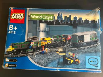 Lege lego trein doos 9v set 4512 beschikbaar voor biedingen