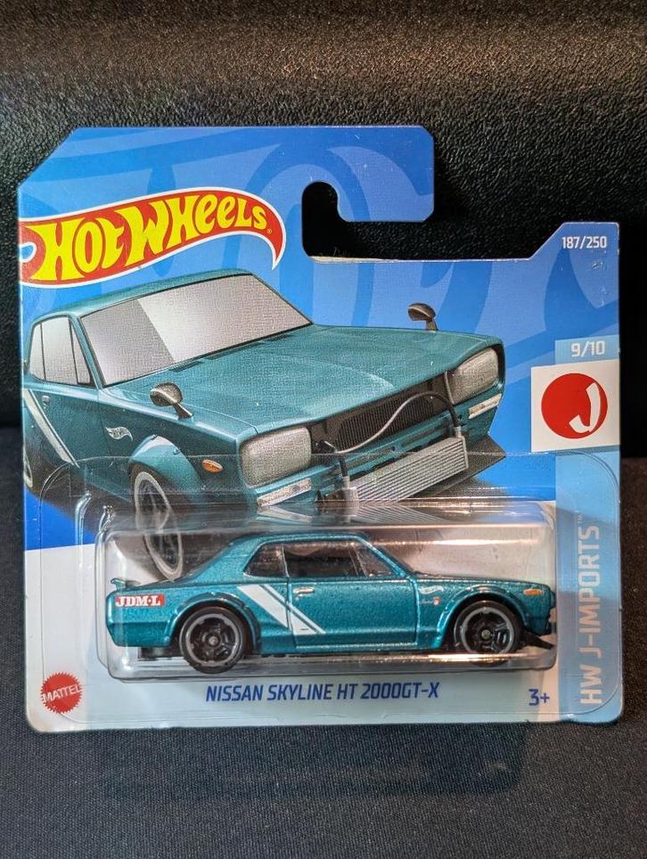 Hot Wheels Nissan Skyline HT 2000GT-X J-Imports, Hobby en Vrije tijd, Modelauto's | Overige schalen, Nieuw, Auto, Ophalen of Verzenden