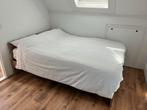 Tweepersoonsbed 140x200 cm, Huis en Inrichting, Ophalen, Bruin, Tweepersoons, 140 cm