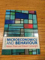 Microeconomics and Behaviour - Robert Frank, Ophalen of Verzenden, Zo goed als nieuw, Economie en Marketing, Robert Frank, Edward Cartwright