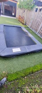 Trampoline inground, Kinderen en Baby's, Speelgoed | Buiten | Trampolines, Ophalen, Gebruikt