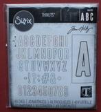Tim holtz Sizzix Thinlits Alphanumeric Bulletin-666281-, Verzenden, Nieuw, Frame of Mal, Sizzix