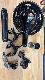 Shimano 105 Triple Groep, Ophalen of Verzenden, Gebruikt, Racefiets, Derailleur of Ketting