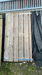 Houten poort, Tuin en Terras, Schuttingen, Ophalen, 1 tot 2 meter, Minder dan 3 meter, Zo goed als nieuw