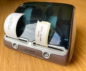 Dymo LabelWriter Twin Turbo: thermische labelprinter beschikbaar voor biedingen