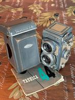 Yashica 44 grey, Ophalen of Verzenden, Zo goed als nieuw, Compact, Overige Merken