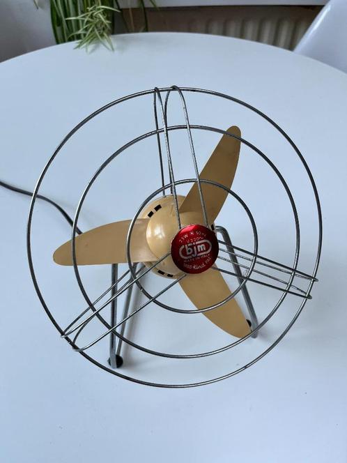 Super hippe retro / vintage tafelventilator, Verzamelen, Retro, Huis en Inrichting, Ophalen