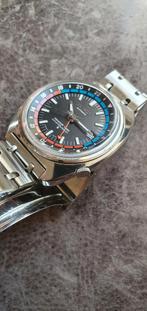 Seiko Navigator Timer GMT, Sieraden, Tassen en Uiterlijk, Horloges | Heren, Gebruikt, Staal, Ophalen of Verzenden, Seiko