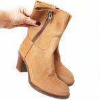 Prachtige Leren Sacha Laarsjes -s6 (Maat 38) € 55,-, Kleding | Dames, Schoenen, Bruin, Lage of Enkellaarzen, Ophalen of Verzenden