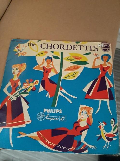 the Chordettes- EP'Shine On Harvest Moon'(1958) Barbershop, Cd's en Dvd's, Vinyl Singles, Gebruikt, EP, Pop, Ophalen
