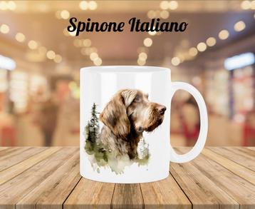 Spinone Italiano profiel mok beschikbaar voor biedingen