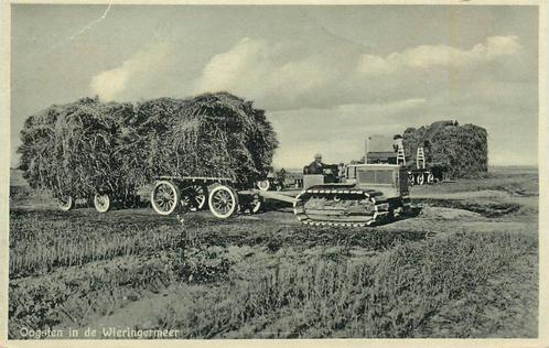 (378-290-011) Wieringermeer Oogsten, Verzamelen, Ansichtkaarten | Nederland, Noord-Holland, Verzenden