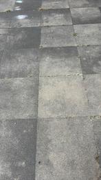 Beton terras tegels 45x45 ca 70 stuks, Tuin en Terras, Tegels en Klinkers, Ophalen, Zo goed als nieuw, Beton, Terrastegels
