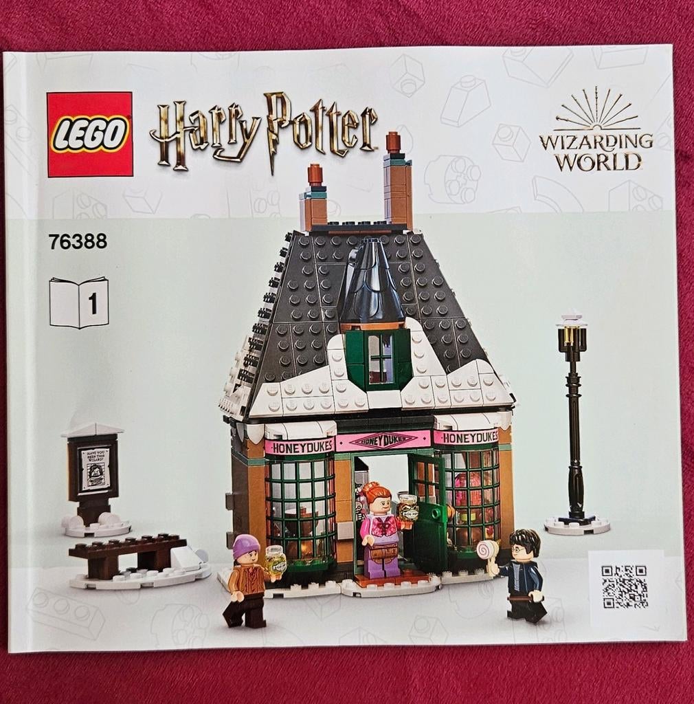 Lego Harry Potter Honeydukes 76388, Ophalen of Verzenden, Zo goed als nieuw, Complete set, Lego