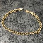 14k gouden armband jasseron schakel