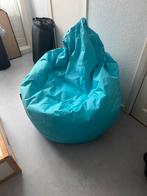 Comfortabele blauwe zitzak, Ophalen, Zo goed als nieuw, Blauw, Zitzak